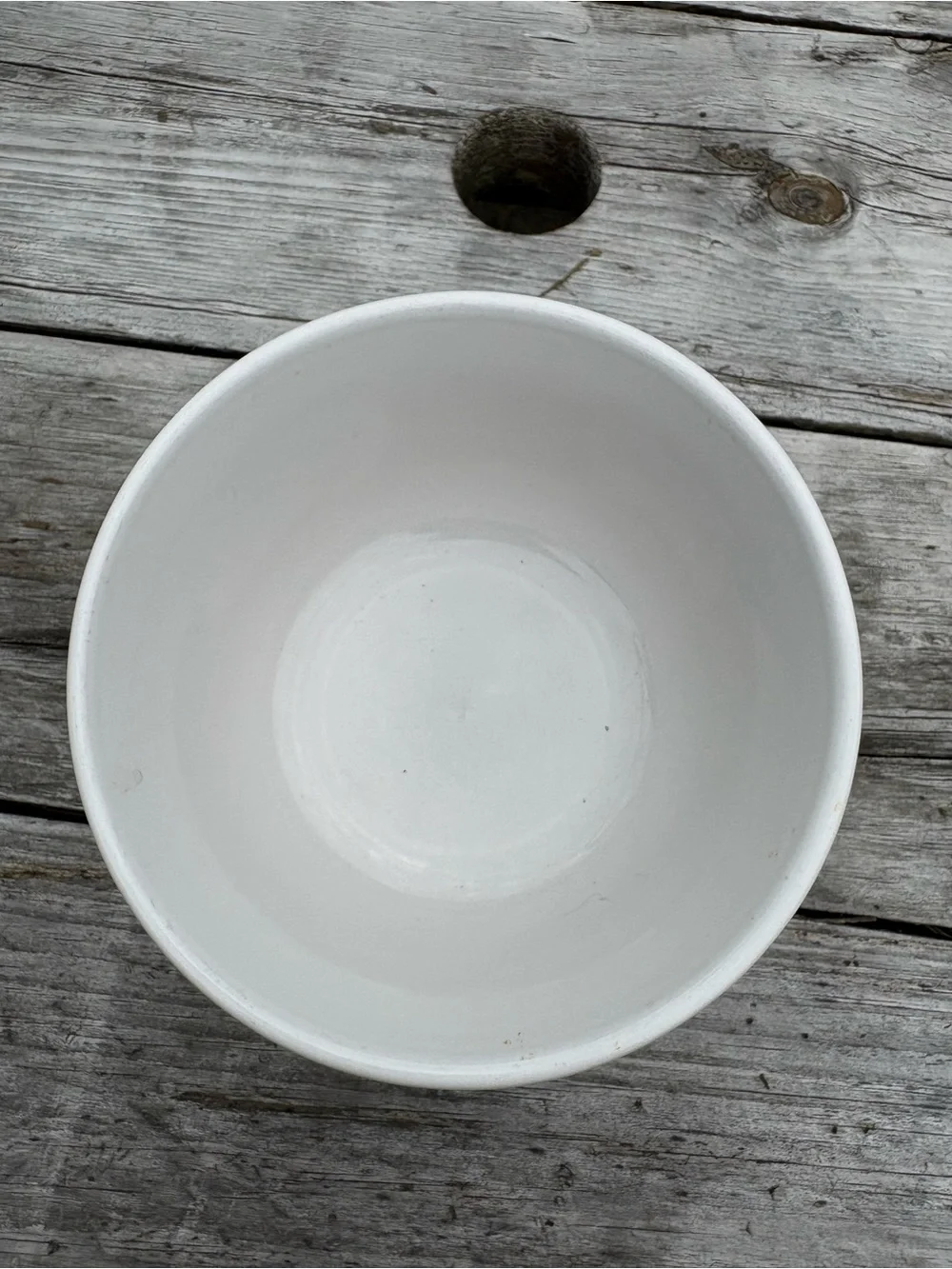 Campbell's White Ceramic Bowl with Vintage Red Graphic